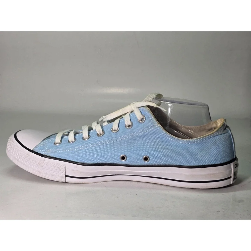 Converse All‎ Star Men's Sneakers Size 13 Women's Size 15 Blue Canvas Shoes - Picture 8 of 15